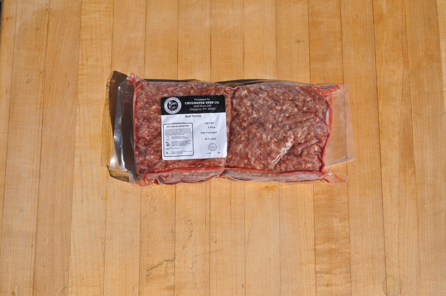 Ground Beef Patties - PKG of 4