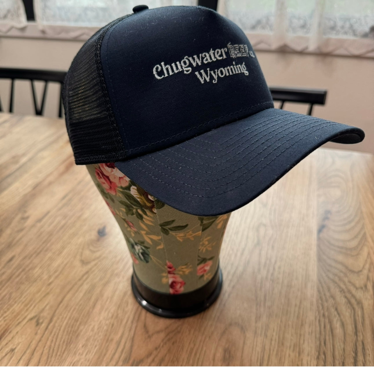 Chugwater Beef Co. Navy Snapback Trucker Cap