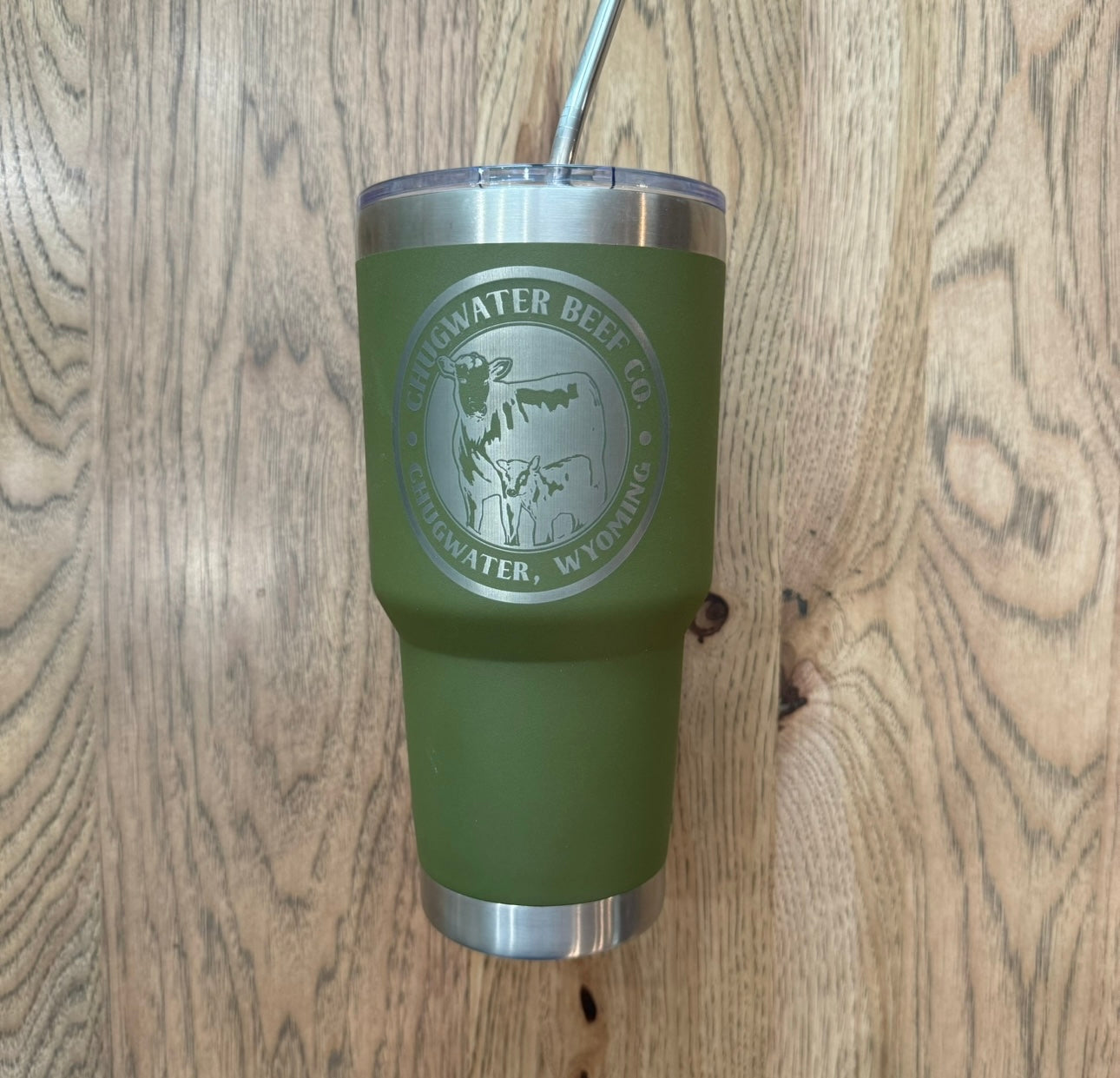 Chugwater Beef Co. Laser Engraved Tumblers