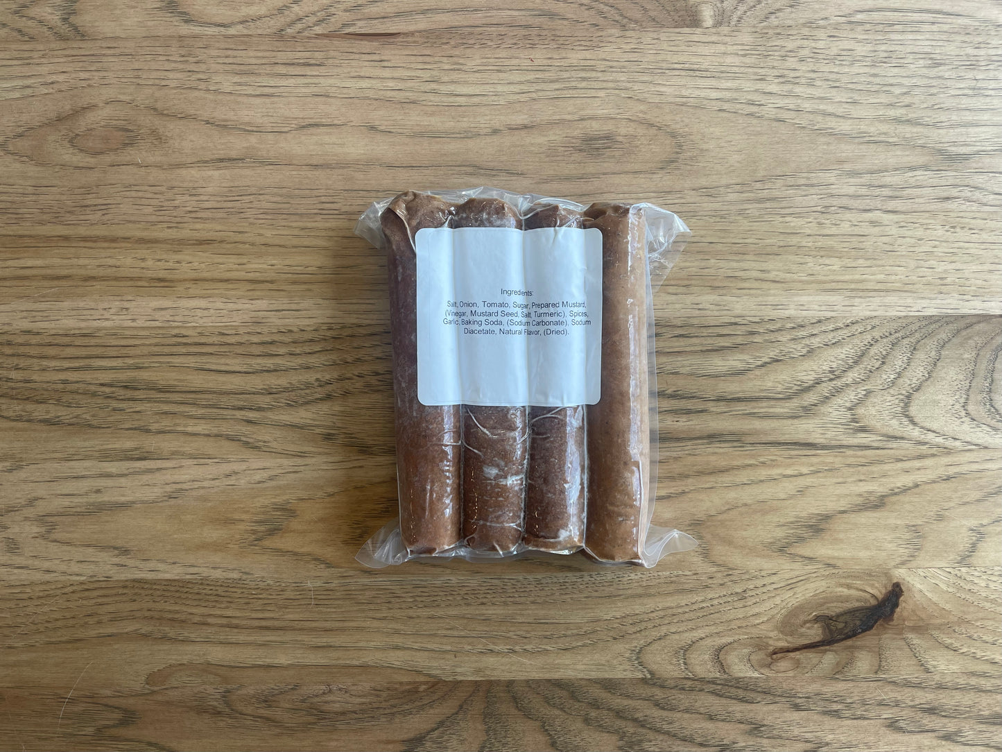 Beef Brat Ballpark - PKG of 4