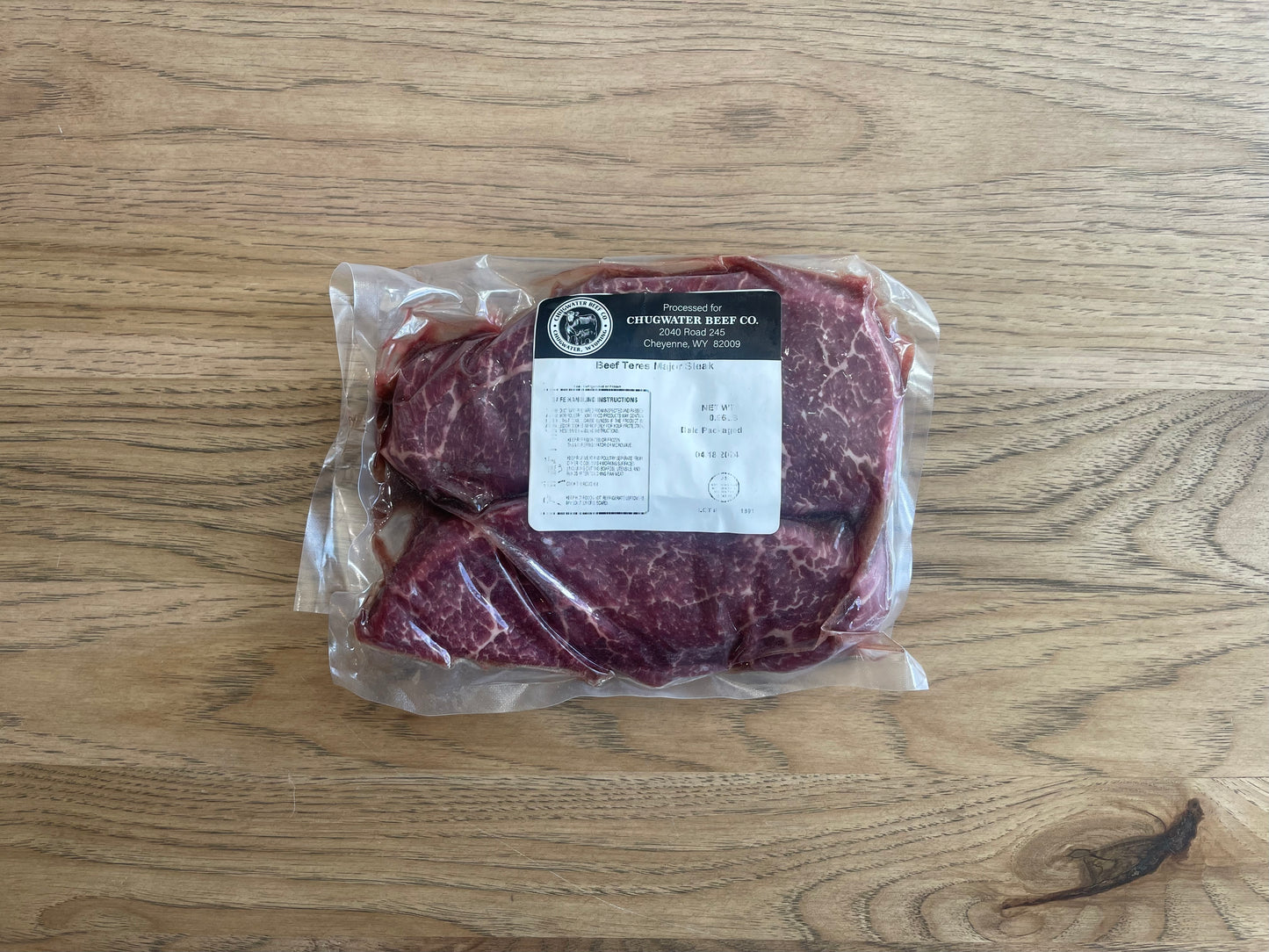 Teres Major Steak - PKG of 2