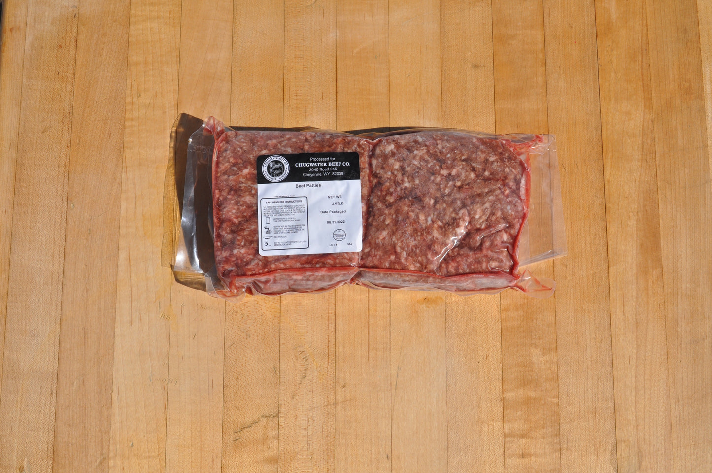 Ground Beef Patties - PKG of 4