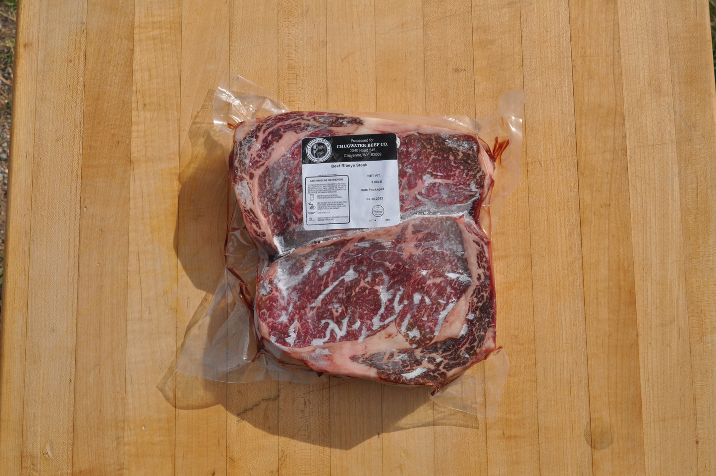 Boneless Ribeye Steak - PKG of 2